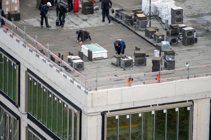 Flat Roof Installation detail